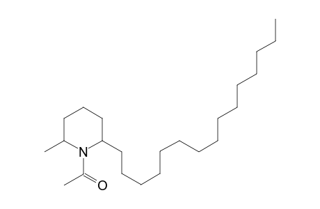 1-(2-Methyl-6-pentadecyl-piperidin-1-yl)-ethanone