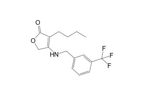 4-butyl-3-[[3-(trifluoromethyl)benzyl]amino]-2H-furan-5-one