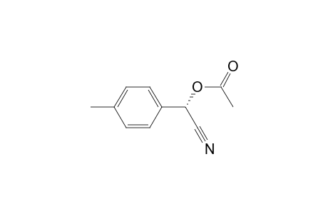 (S)-(+-)-Acetoxy-p-tolyl-acetonitrile
