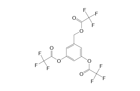 3,5-Dihydroxybenzyl alcohol, tris(trifluoroacetate)