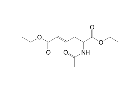 Ethyl (E)-2-acetyl -5-(carboethoxy)pen-4-enoate