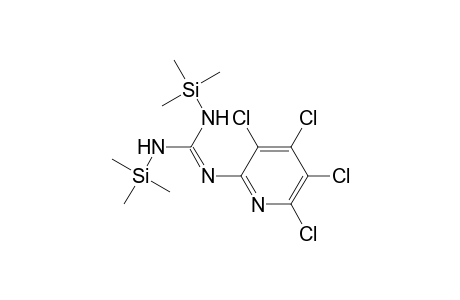 2-(3,4,5,6-Tetrachloropyridyl)-N,N'-bis(trimethylsilyl)guanidine