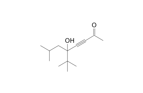 5-tert-Butyl-5-hydroxy-7-methyloct-3-yn-2-one