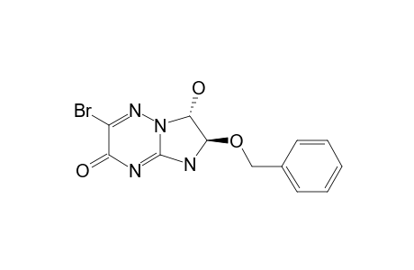 6-BENZYLOXY-2-BROMO-7-HYDROXY-6,7-DIHYDRO-5H-IMIDAZO-[1,2-B]-[1,2,4]-TRIAZIN-3-ONE