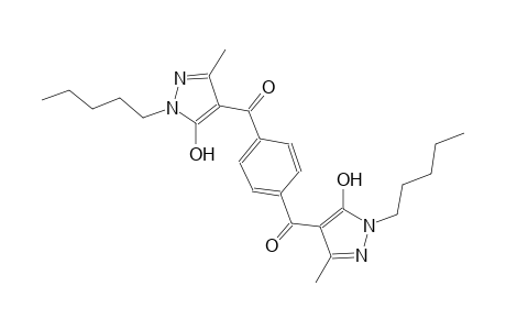 4-[4-(3,5-dimethyl-1-pentyl-1H-pyrazole-4-carbonyl)benzoyl]-3,5-dimethyl-1-pentyl-1H-pyrazole