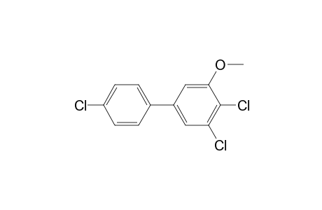 3-Methoxy-4,5,4'-trichlorobiphenyl