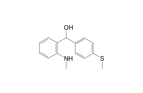 (2-(Methylamino)phenyl)(4-(methylthio)phenyl)methanol