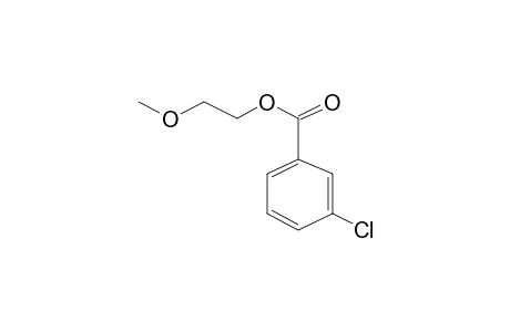 2-Methoxyethyl 3-chlorobenzoate