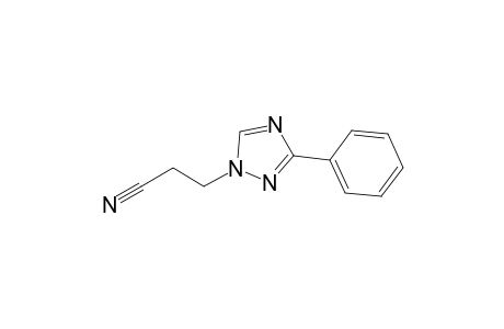 3-(3-phenyl-1,2,4-triazol-1-yl)propanenitrile