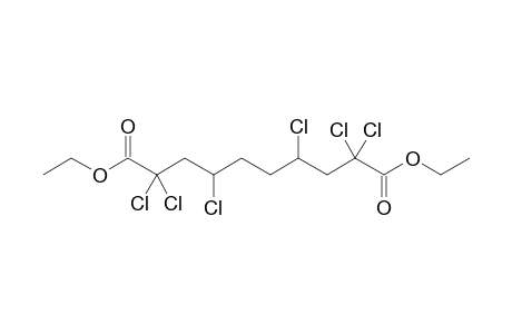 Ethyl ethyl 2,2,4,7,9,9-hexachlorodecanedioate