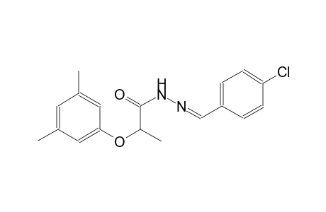 propanoic acid, 2-(3,5-dimethylphenoxy)-, 2-[(Z)-(4-chlorophenyl)methylidene]hydrazide
