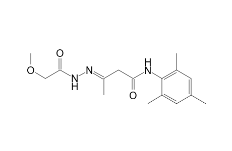 (3E)-N-Mesityl-3-[(methoxyacetyl)hydrazono]butanamide