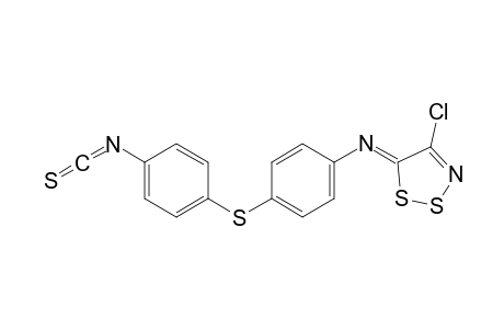 [4-(4-Chloro-5H-1,2,3-dithiazol-5-ylideneamino)phenyl]-4-isothiocyanatophenyl sulfide