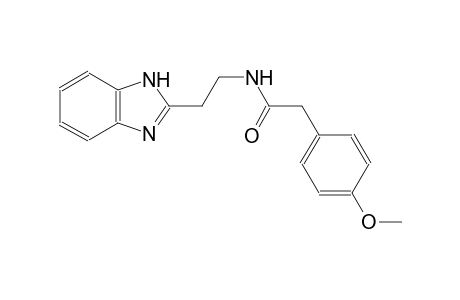 benzeneacetamide, N-[2-(1H-benzimidazol-2-yl)ethyl]-4-methoxy-