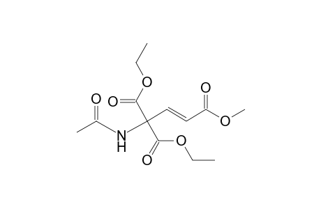 1,1-Diethyl 3-Methyl 1-(acetylamino)-2-propene-1,1,3-tricarboxylate