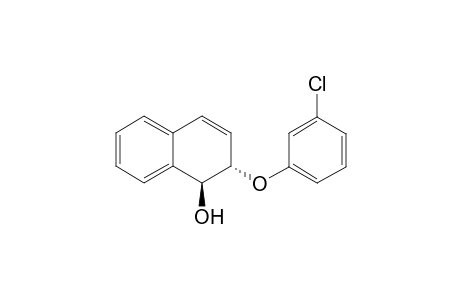 (1S,2S)-2-(3-Chlorophenoxy)-1,2-dihydronaphthalen-1-ol