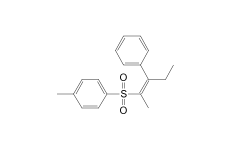 (Z)-3-phenyl-2-(p-tolylsulfonyl)-2-pentene