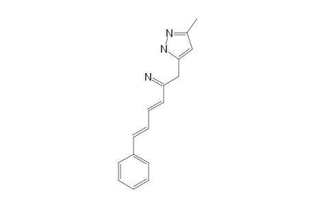 5-(2-HYDRAZINO-6-PHENYL-3E,5E-HEXADIEN)-3-METHYL-1H-PYRAZOLE