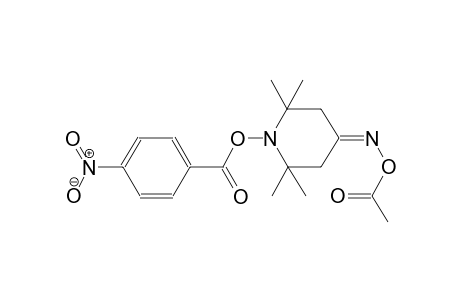 4-piperidinone, 2,2,6,6-tetramethyl-1-[(4-nitrobenzoyl)oxy]-, O-acetyloxime