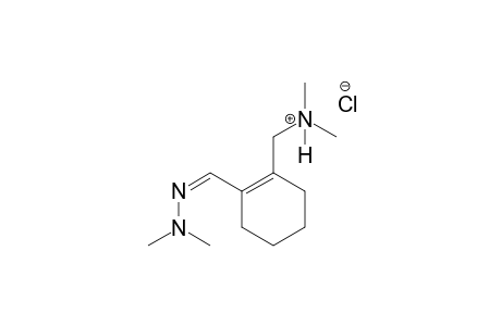 (Z)-2-Dimethylaminomethylcyclohex-1-ene-1-carbaldehyde Dimethylhydrazone Monohydrochloride