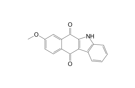 5H-Benzo[b]carbazole-6,11-dione, 8-methoxy-