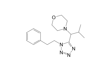 4-[2-Methyl-1-(1-phenethyl-1H-tetrazol-5-yl)propyl]morpholine