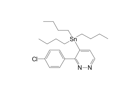 3-(4-Chlorophenyl)-4-tributylstannylpyridazine