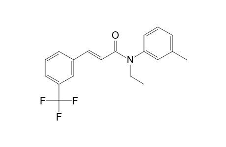 Trans-cinnamamide, N-ethyl-N-(3-methylphenyl)-3-trifluoromethyl-