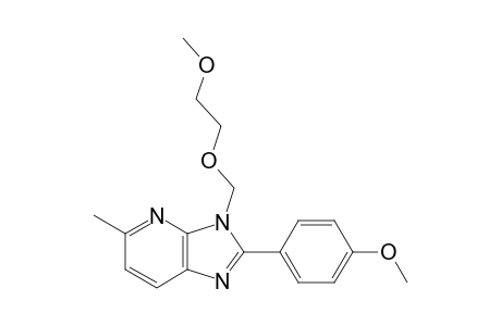 3-Methoxyethoxymethyl-2-(4-methoxyphenyl)-5-methyl-3H-imidazo[4,5-b]pyridine