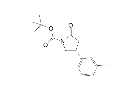 (R)-tert-butyl 2-oxo-4-m-tolylpyrrolidine-1-carboxylate