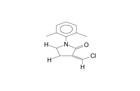 1-(2,6-DIMETHYLPHENYL)-3-CHLOROMETHYLENPYRROLIDIN-2-ONE
