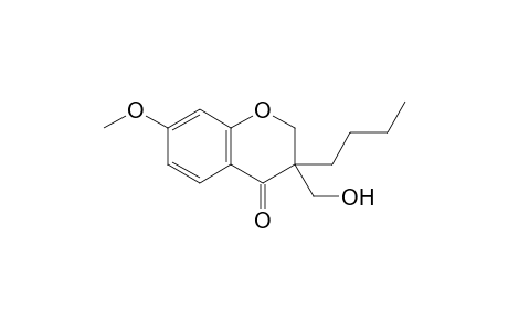 3-Butyl-3-(hydroxymethyl)-7-methoxy-2H-chromen-4-one