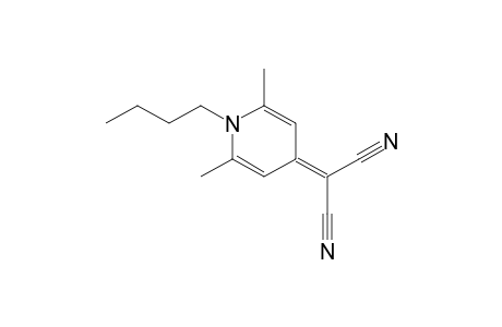 Propanedinitrile, 2-(1-butyl-2,6-dimethyl-4(1H)-pyridinylidene)-