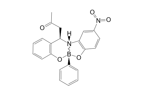 7-(2-KETOPROPYL)-2-PHENYL-4'-NITROBENZO-[D]-BENZO-[H]-6-AZA-1,3-DIOXA-2-BORACYCLONONANE