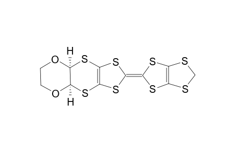 (1,4-Dioxanediyl-2,3-dithio)methylenedithiotetrathiafulvalene