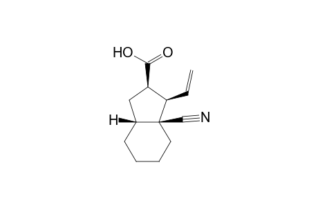 (1R,2R,3aR,7aS)-7a-cyano-1-ethenyl-1,2,3,3a,4,5,6,7-octahydroindene-2-carboxylic acid