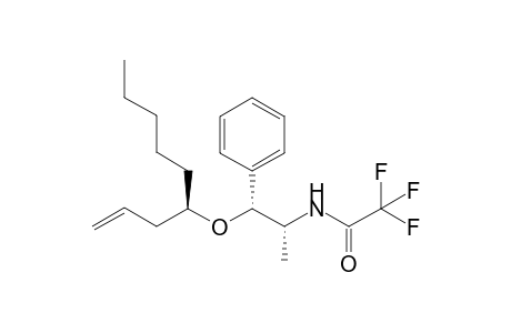 (4R,1'R,2'R)-4-(2'-Trifluoroacetylamido-1'-phenylpropyloxy)non-1-ene