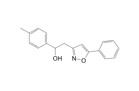 (+-)-3-(2-Hydroxy-2-p-tolylethyl)-5-phenylisoxazole
