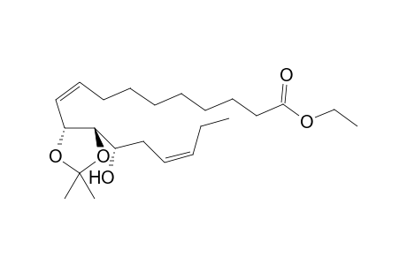 (Z)-10-[(4R,5S)-5-[(Z,1S)-1-hydroxyhex-3-enyl]-2,2-dimethyl-1,3-dioxolan-4-yl]-9-decenoic acid ethyl ester
