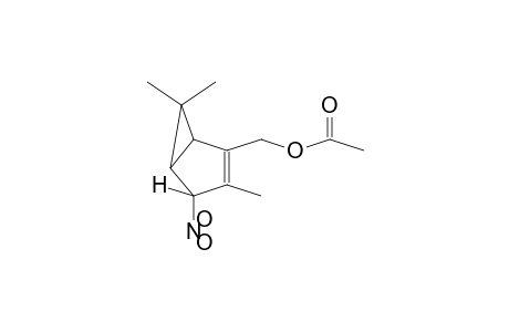 BICYCLO[3.1.0]HEX-2-ENE-2-METHANOL, 3,6,6-TRIMETHYL-4-NITRO- ACETATE(ESTER),