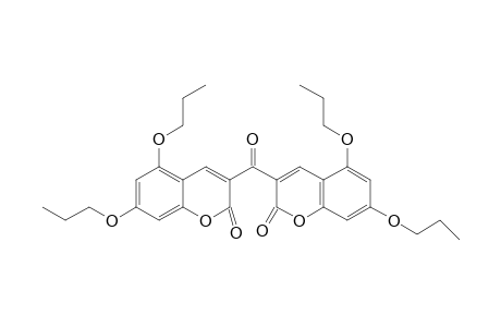 2H-1-benzopyran-2-one, 3,3'-carbonylbis[5,7-dipropoxy-