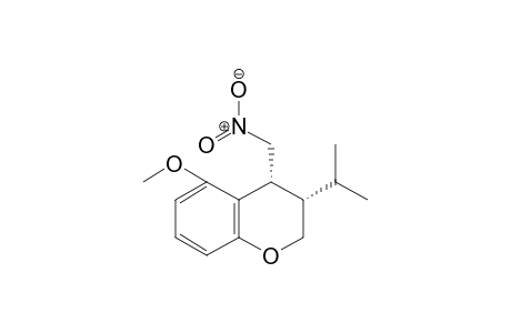 (3S,4R)-3-Isopropyl-5-methoxy-4-(nitromethyl)chroman