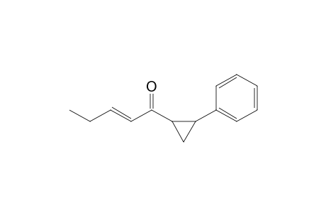 2-Penten-1-one, 1-(2-phenylcyclopropyl)-