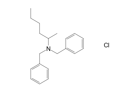 N,N-dibenzyl-2-hexanamine hydrochloride