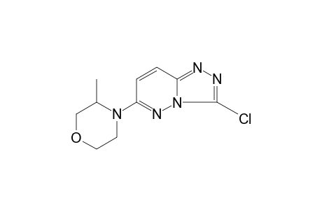 3-CHLORO-6-(3-METHYLMORPHOLINO)-s-TRIAZOLO[4,3-b]PYRIDAZINE