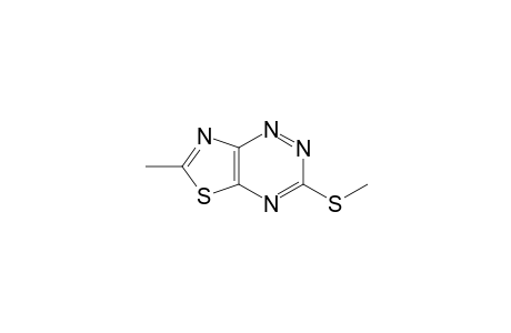 Thiazolo[5,4-e]-1,2,4-triazine, 6-methyl-3-(methylthio)-