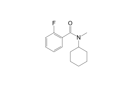 N-Cyclohexyl-2-fluoro-N-methylbenzamide
