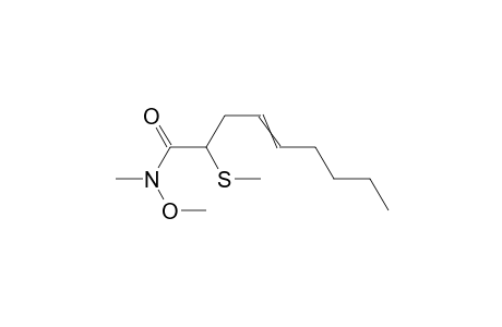 2-Methylthio-4-nonenoic-N-methoxy-N-methylamide