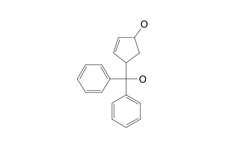 4-(HYDROXYDIPHENYLMETHYL)-CYCLOPENT-2-EN-1-OL
