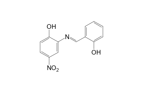 o-[N-(2-hydroxy-5-nitrophenyl)formimidoyl]phenol